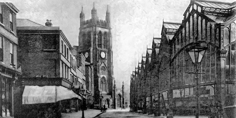 Stockport Marketplace c1905