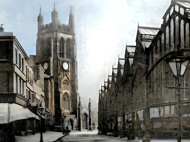 Stockport Marketplace c1905