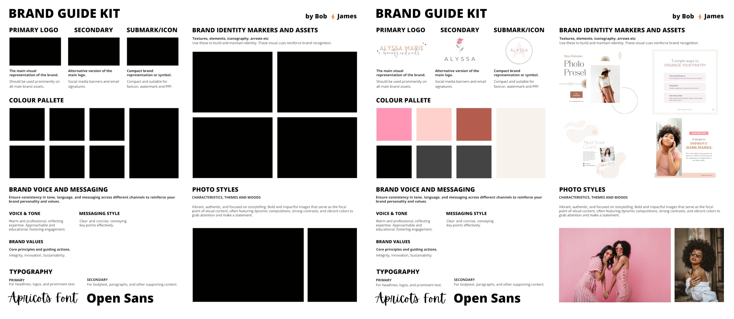 Brand Style Guide Kits